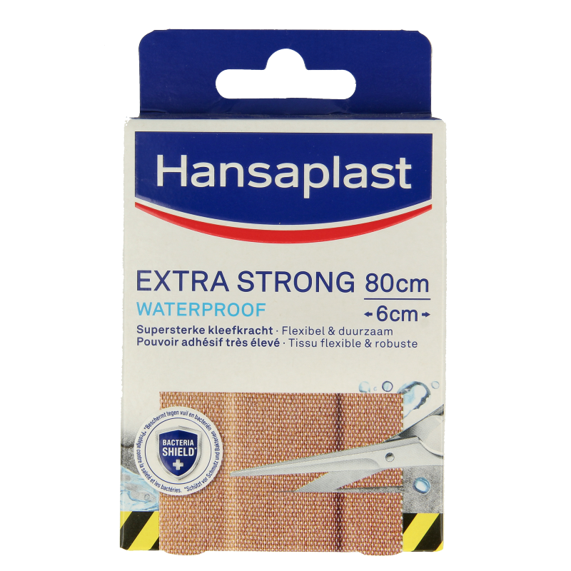 Hansaplast Extra strong waterproof pleisters 8 Stuks