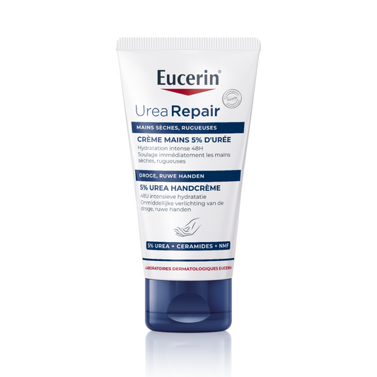 Eucerin Urearepair handcreme 5% urea 75 Milliliter