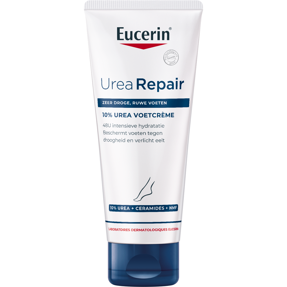 Eucerin Urearepair voetcreme 10% urea 100.00 Milliliter