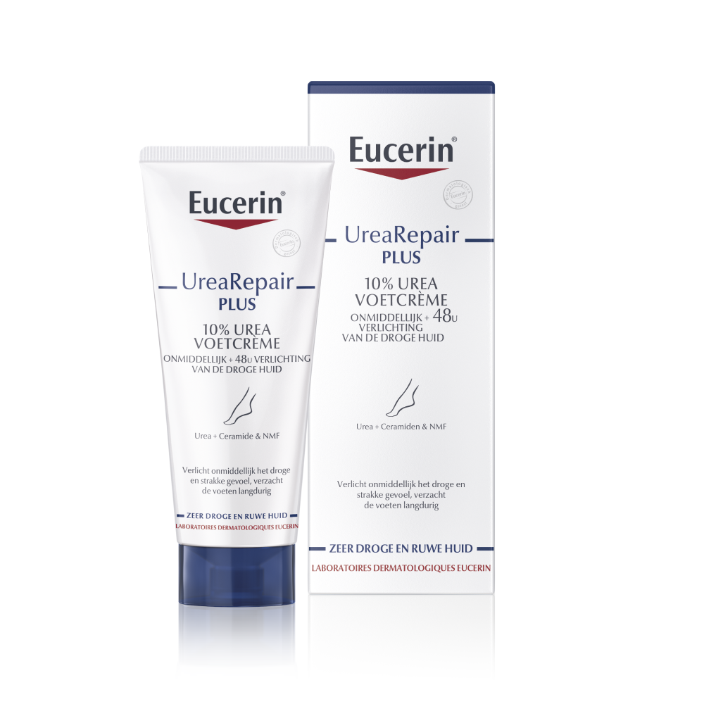 Eucerin Urearepair voetcreme 10% urea 100 Milliliter