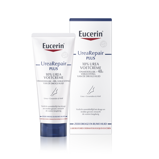 Eucerin Urearepair voetcreme 10% urea 100 Milliliter