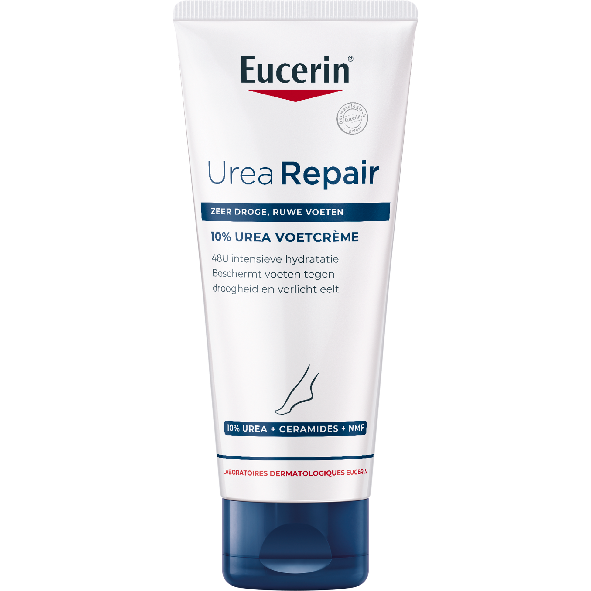 Eucerin Urearepair voetcreme 10% urea 100.00 Milliliter