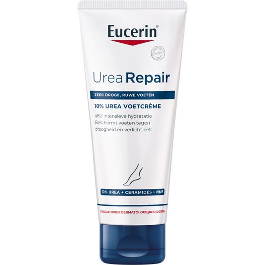 Eucerin Urearepair voetcreme 10% urea 100.00 Milliliter