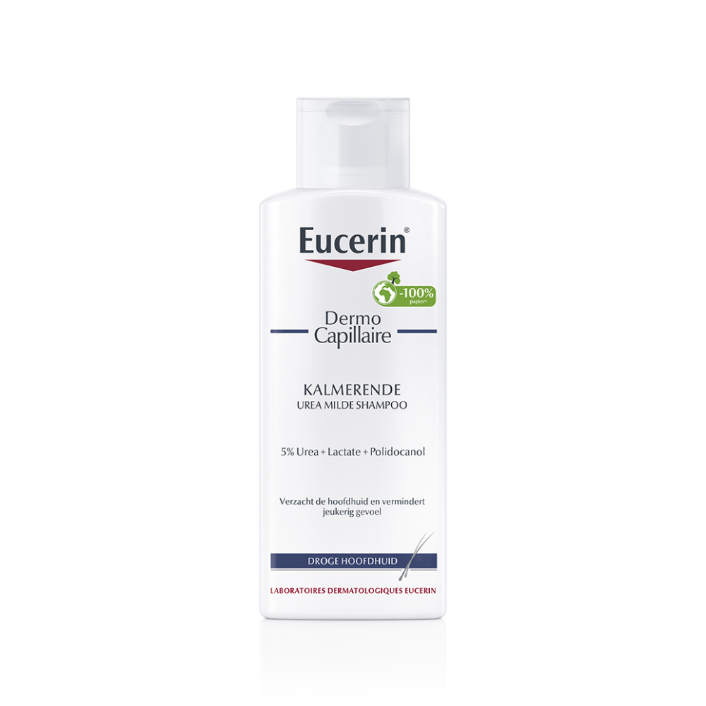 Eucerin Dermocapillaire kalmerende urea milde shampoo 250.00 Milliliter