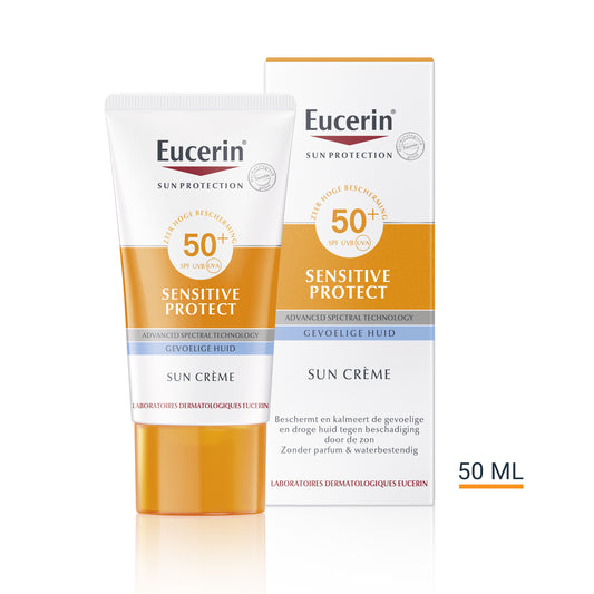 Eucerin Sun sensitive protect creme SPF50+ 50 Milliliter