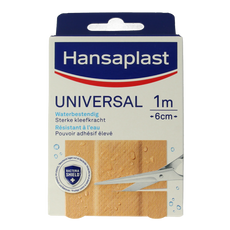 Hansaplast Universal 1m x 6cm 1.00 Stuks