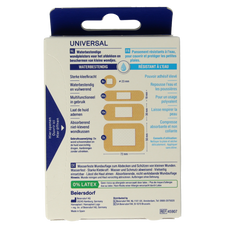 Hansaplast Water resistant universal strips 40.00 Stuks