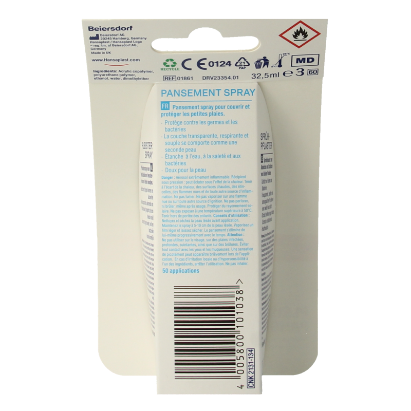 Hansaplast Pleisterspray 32.5 Milliliter