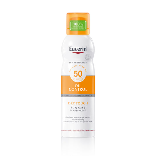 Eucerin Sun oil control mist transparent dry touch SPF50 200.00 Milliliter