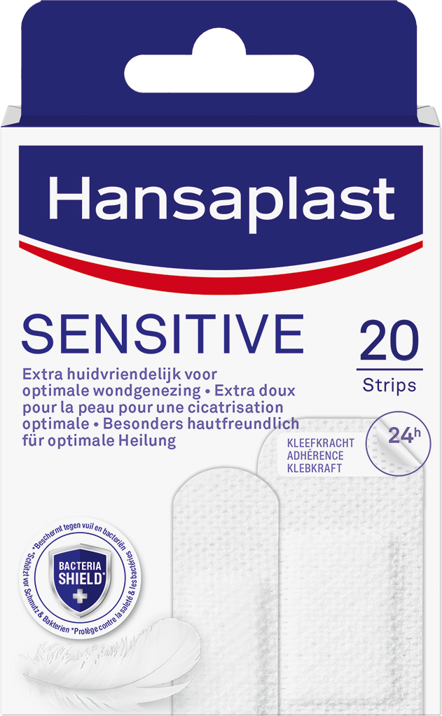 Hansaplast Sensitive strips 20 Stuks
