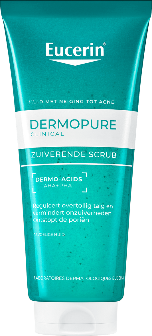 Eucerin Dermopure clinical zuiverende scrub 100.00 Milliliter
