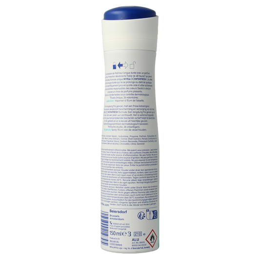 Nivea Deodorant fresh comfort spray 150 Milliliter