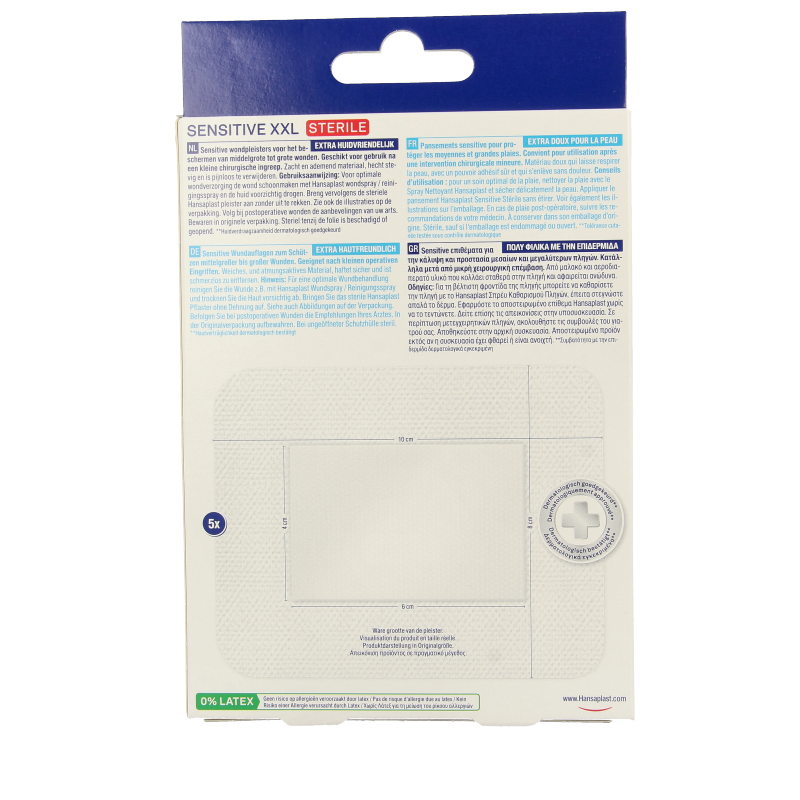 Hansaplast Sensitive XXL 5 Stuks