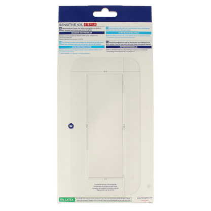 Hansaplast Pleisters sensitive 4XL 5.00 Stuks