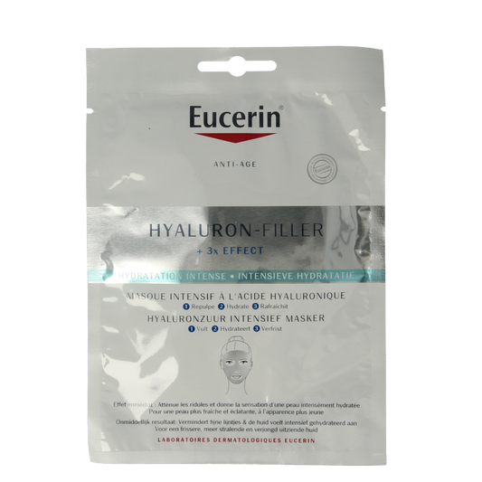Eucerin Hyaluron-filler + 3x effect hyaluronzuur masker 1 Stuks