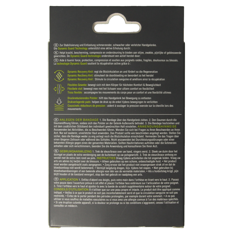 Hansaplast Polsbrace performance 1 Stuks