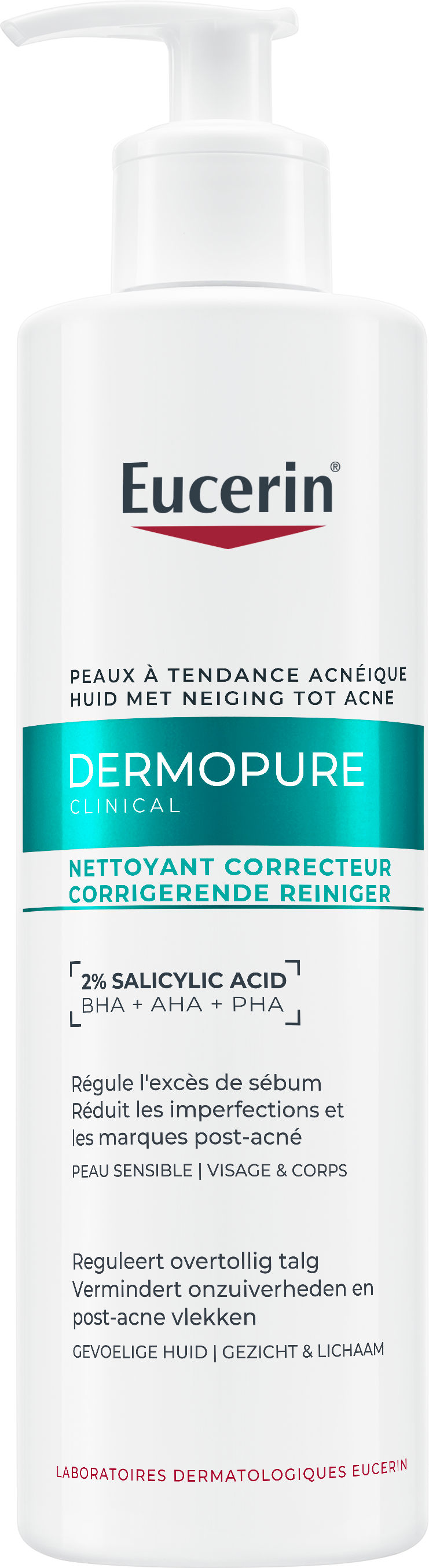 Eucerin Dermopure clinical corrigerende reiniger 400 Milliliter