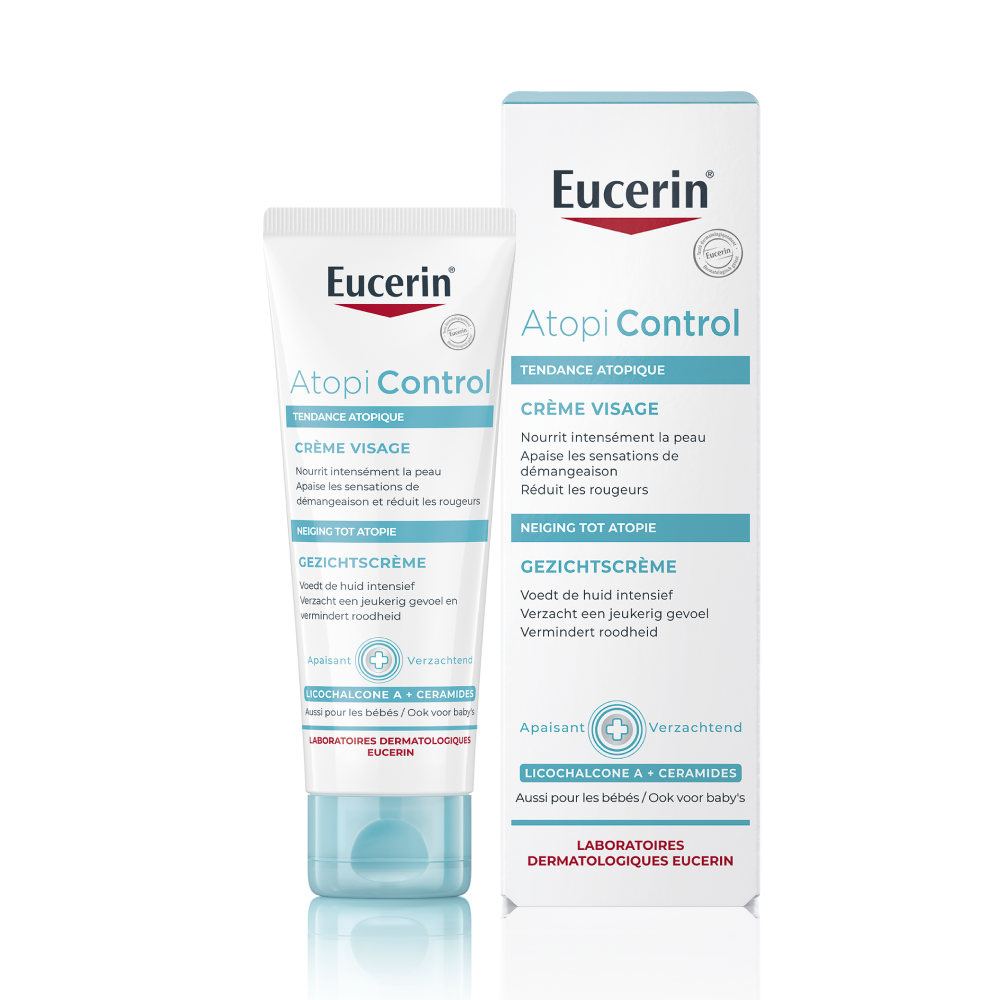 Eucerin Atopicontrol kalmerende gezichtscreme 50 Milliliter