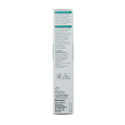 Eucerin Dermopure clinical mat fluid matterende fluid 40.00 Milliliter
