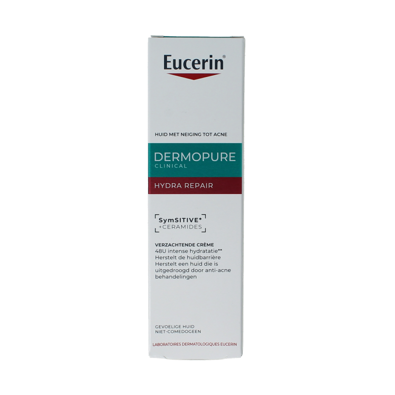 Eucerin Dermopure clinical hydra repair verzachtende creme 40 Milliliter