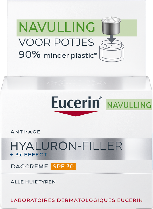 Eucerin Hyaluron-filler + 3x effect dagcreme SPF30 navul 50 Milliliter