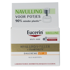 Eucerin Hyaluron-filler + elasticity dagcreme SPF30 navul 50.00 Milliliter