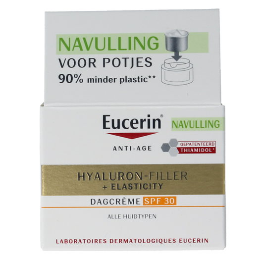 Eucerin Hyaluron-filler + elasticity dagcreme SPF30 navul 50 Milliliter