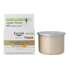 Eucerin Hyaluron-filler + elasticity dagcreme SPF30 navul 50 Milliliter