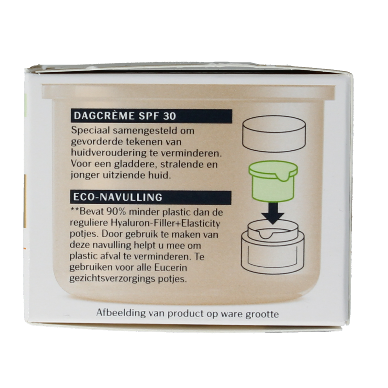 Eucerin Hyaluron-filler + elasticity dagcreme SPF30 navul 50 Milliliter