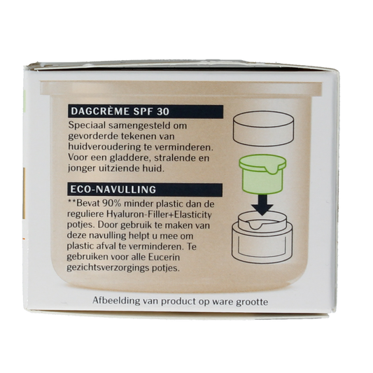 Eucerin Hyaluron-filler + elasticity dagcreme SPF30 navul 50.00 Milliliter