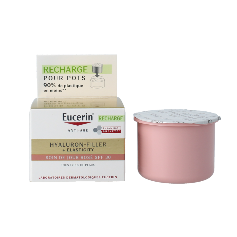 Eucerin Hyaluron-filler + elasticity dagcreme SPF30 navul 50 Milliliter