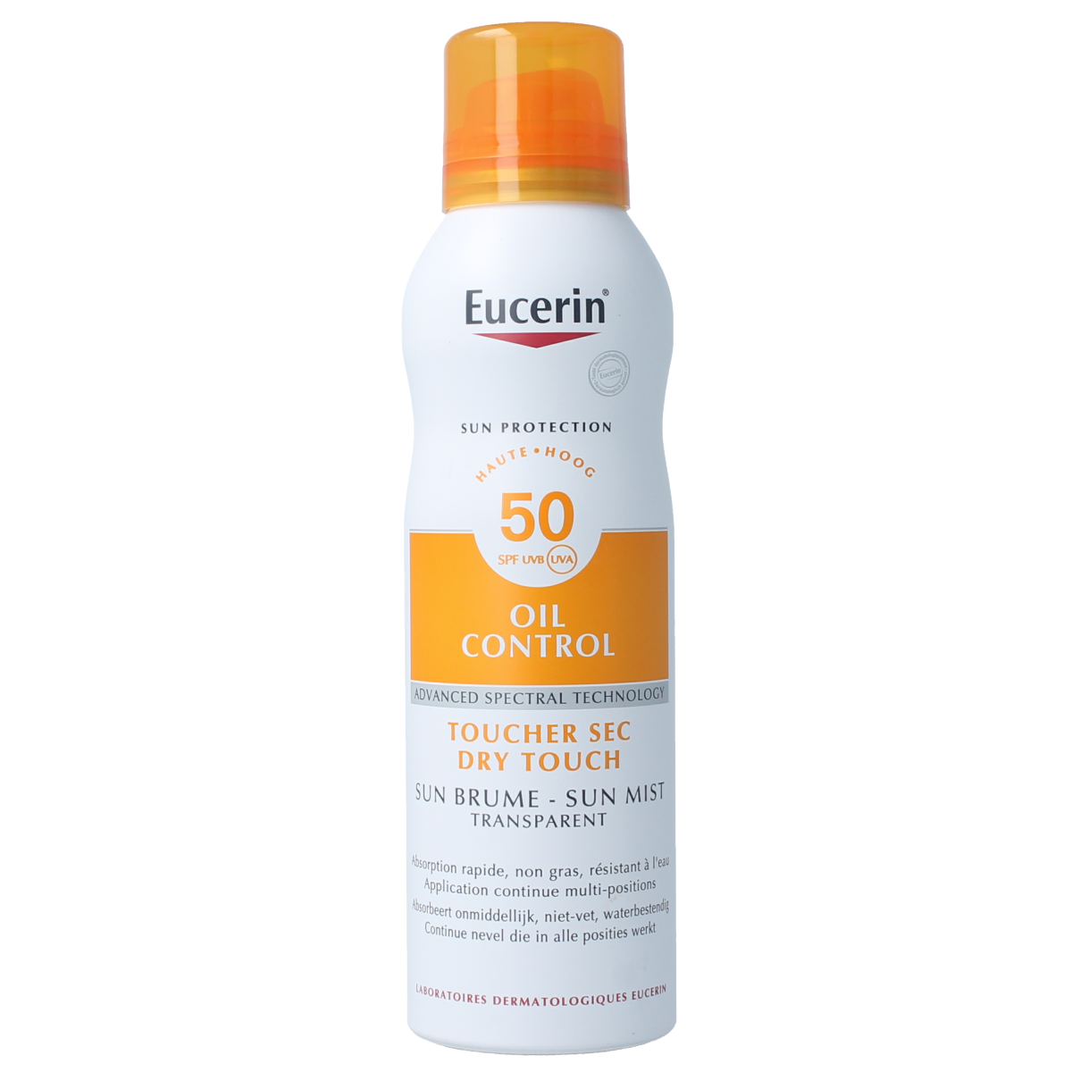 Eucerin Sun oil control sun mist SPF50 200.00 Milliliter