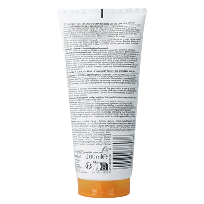 Eucerin Sun oil control dry touch gel cream SPF50 200.00 Milliliter