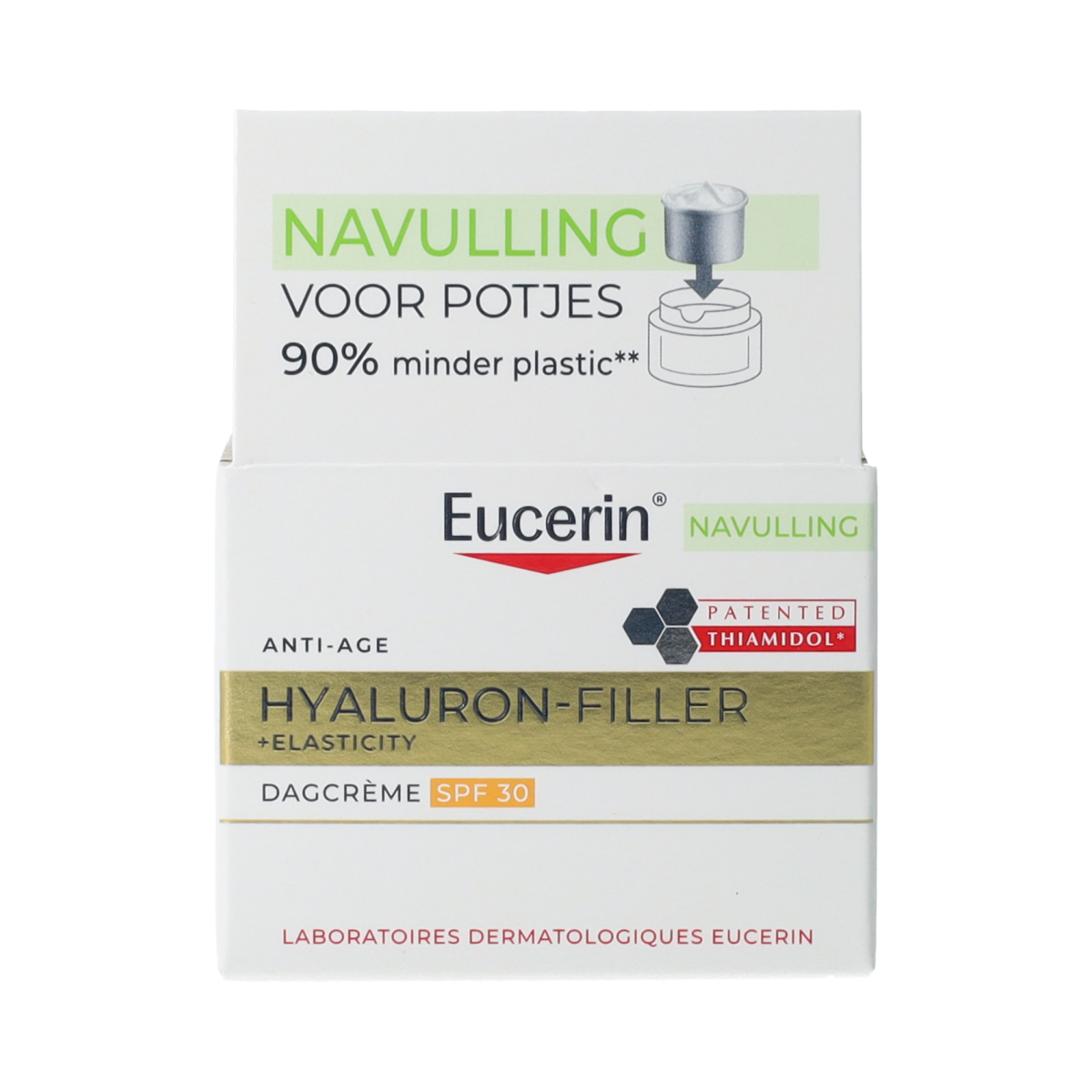 Eucerin Hyaluron-filler + elasticity dagcreme SPF30 navul 50.00 Milliliter