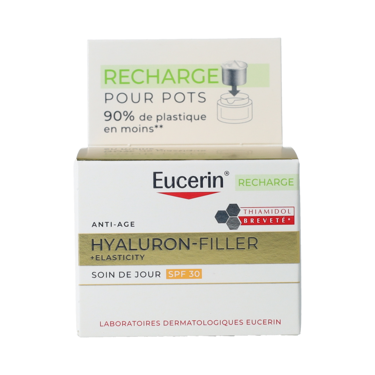 Eucerin Hyaluron-filler + elasticity dagcreme SPF30 navul 50.00 Milliliter