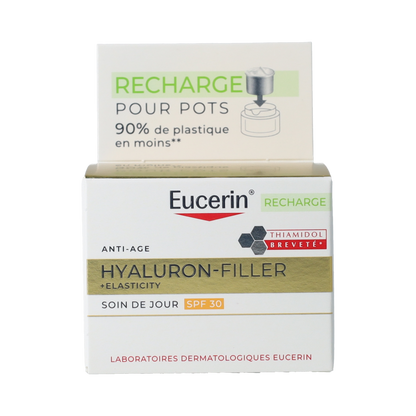 Eucerin Hyaluron-filler + elasticity dagcreme SPF30 navul 50.00 Milliliter