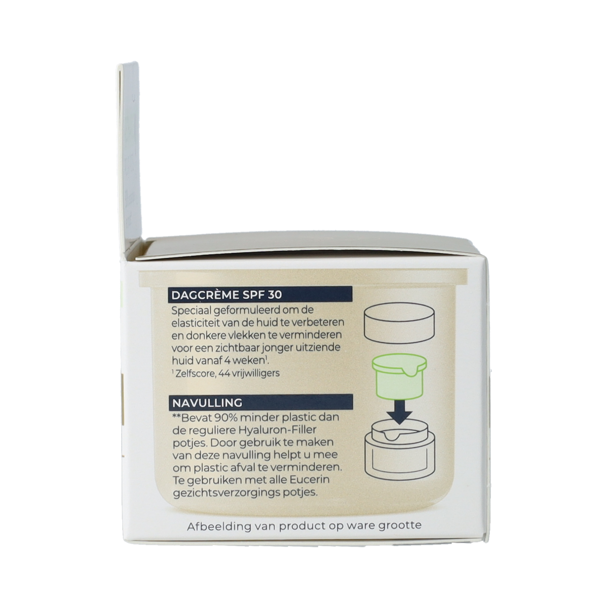 Eucerin Hyaluron-filler + elasticity dagcreme SPF30 navul 50.00 Milliliter