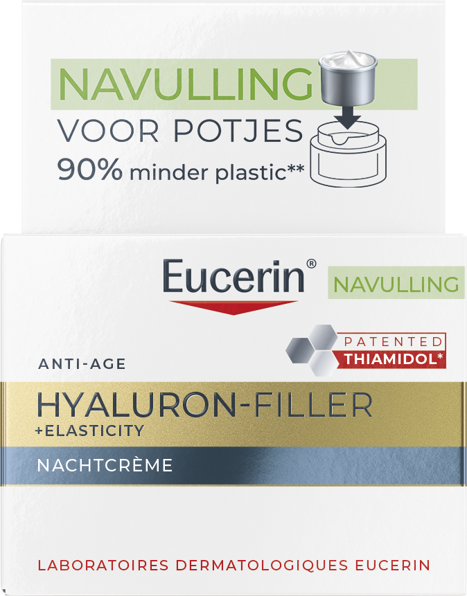 Eucerin Hyaluron-Filler + Elasticity Nachtcrème navulling 50.00 Milliliter
