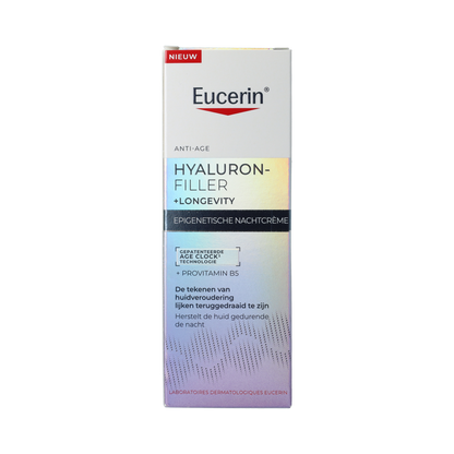 Eucerin Hyaluron-Filler + Longevity Nachtcrème 50.00 Milliliter