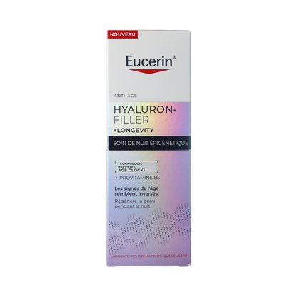 Eucerin Hyaluron-Filler + Longevity Nachtcrème 50.00 Milliliter