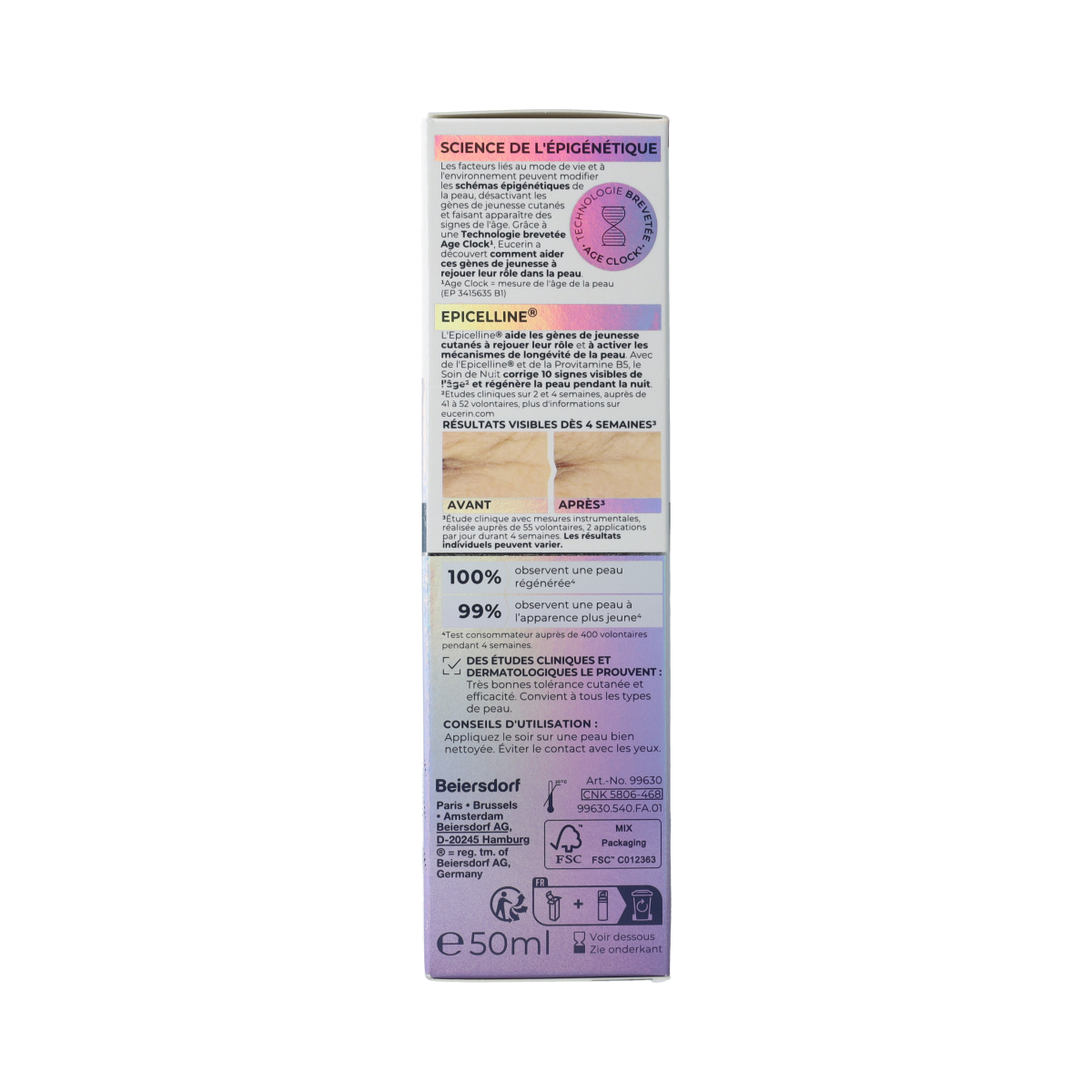 Eucerin Hyaluron-Filler + Longevity Nachtcrème 50.00 Milliliter