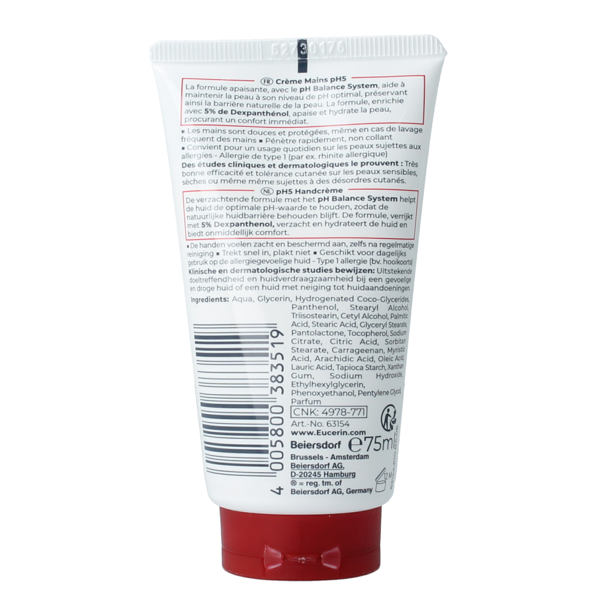 Eucerin PH5 handcreme 75.00 Milliliter