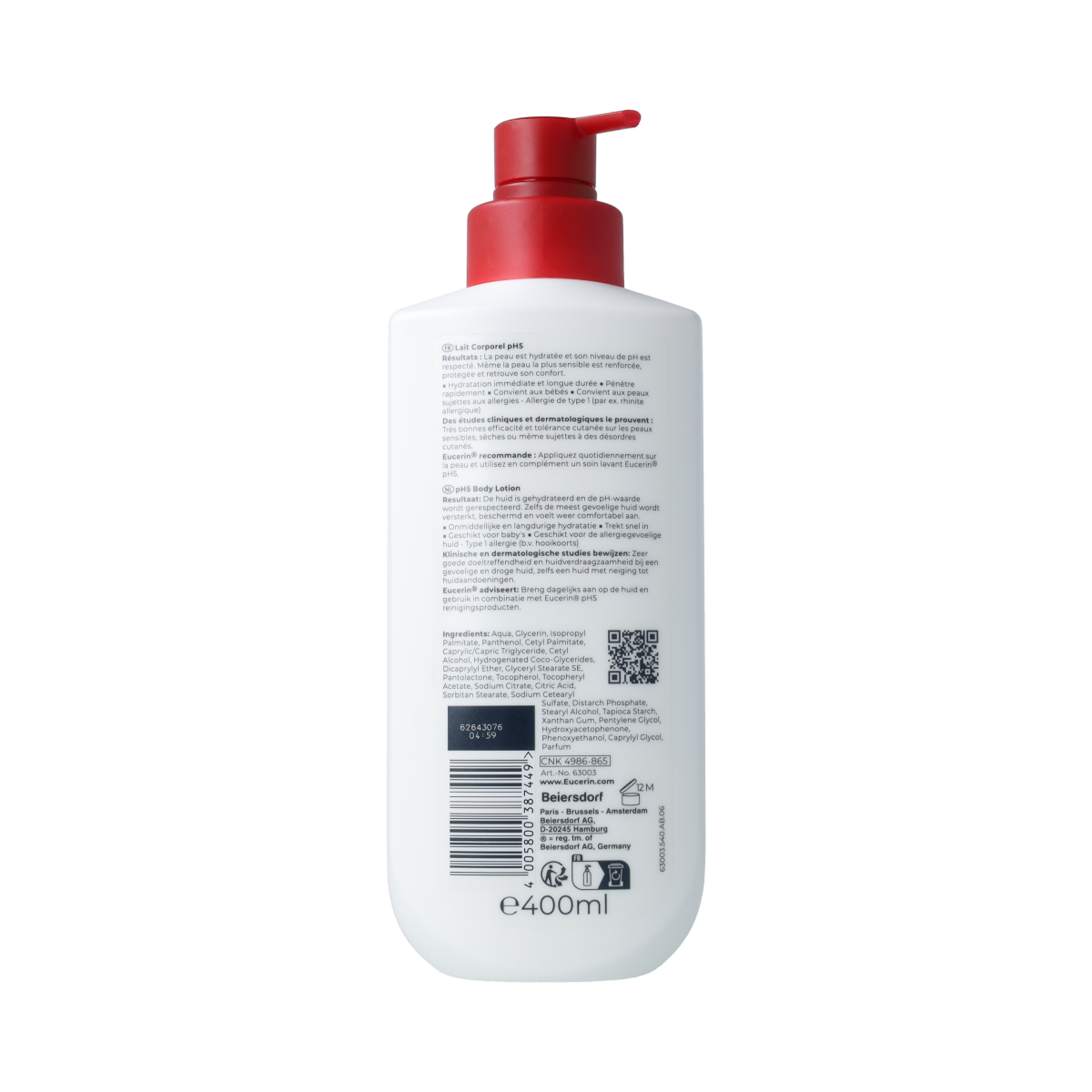 Eucerin pH5 Body Lotion 400.00 Milliliter