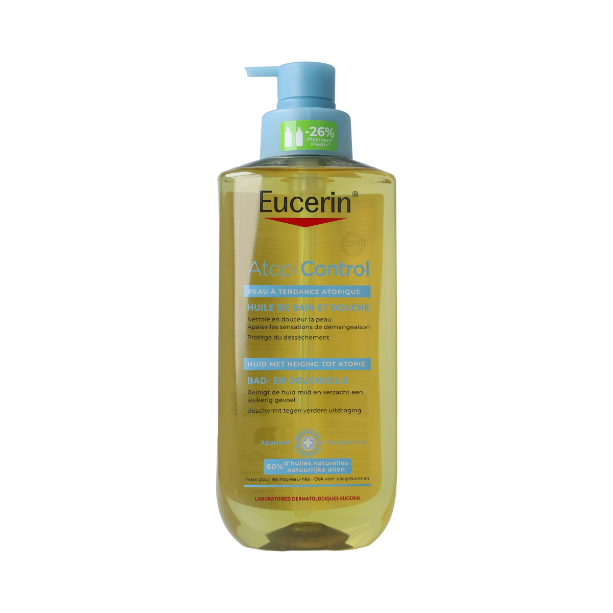 Eucerin AtopiControl Bad- en Doucheolie 400.00 Milliliter