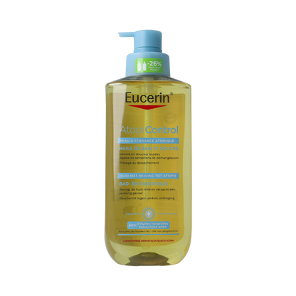Eucerin AtopiControl Bad- en Doucheolie 400.00 Milliliter