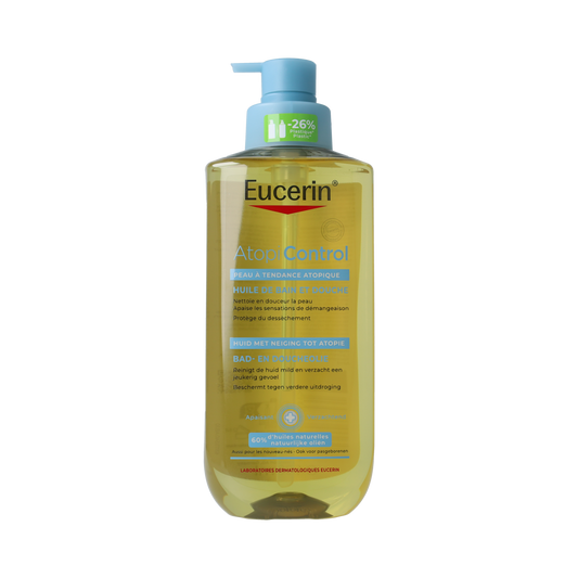 Eucerin AtopiControl Bad- en Doucheolie 400.00 Milliliter