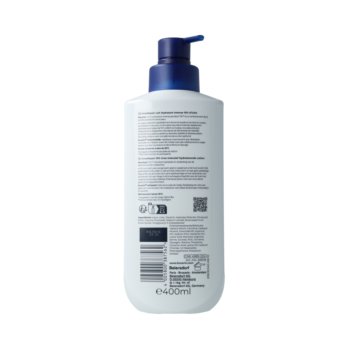 Eucerin UreaRepair Body Lotion 10% Urea 400.00 Milliliter