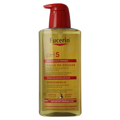 Eucerin PH5 douche olie 400.00 Milliliter