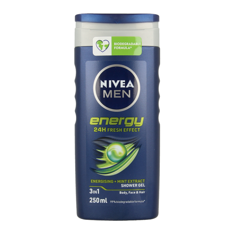 Nivea Men douchegel energy 250 Milliliter