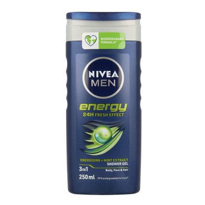 Nivea Men douchegel energy 250.00 Milliliter